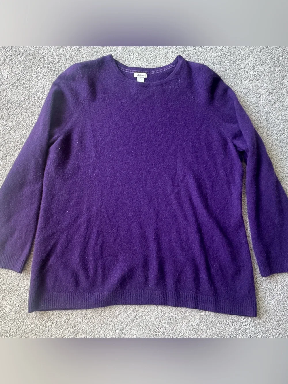 LLBean Cashmere Pullover Sweater - Picture 1 of 3